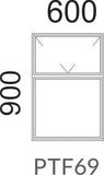Kenzo by Swartland Top Hung Casement Windows - 1 Vent (PT) <h5>Size Options From</h5>