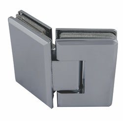135° Glass to Glass Hinge - Bevelled  Adjustable