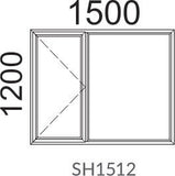 Kenzo Side Hung Windows (1 Vent) <h5>Size Options From</h5>