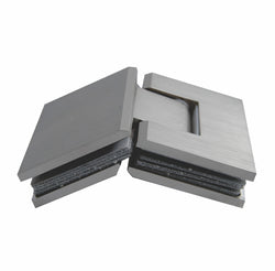 135° Glass to Glass Hinge - Square