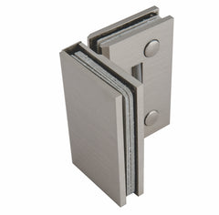 90° Glass to Glass Hinge - Square
