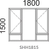 Kenzo Side Hung Windows (2 Vent) <h5>Size Options From</h5>