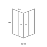McDoor Plus Corner Entry <h5>Size Options From</h5>