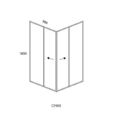McDoor Plus Corner Entry <h5>Size Options From</h5>