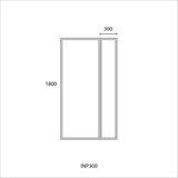 McDoor Plus Inline Panel <h5>Size Options From</h5>