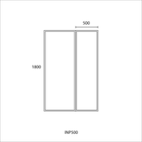 McDoor Plus Inline Panel <h5>Size Options From</h5>