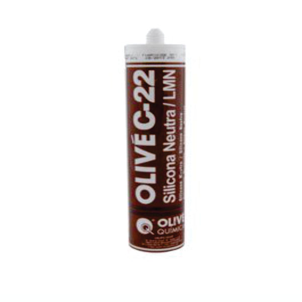 CONSTRUCTION 22 – Olivé C22 (Neutral anti-fungal agent) Silicone Sealant 300ml <h3>Check colour and size for price</h3>