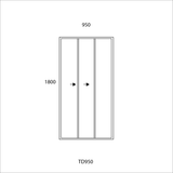 McDoor Plus Tri Door <h5>Size Options From</h5>